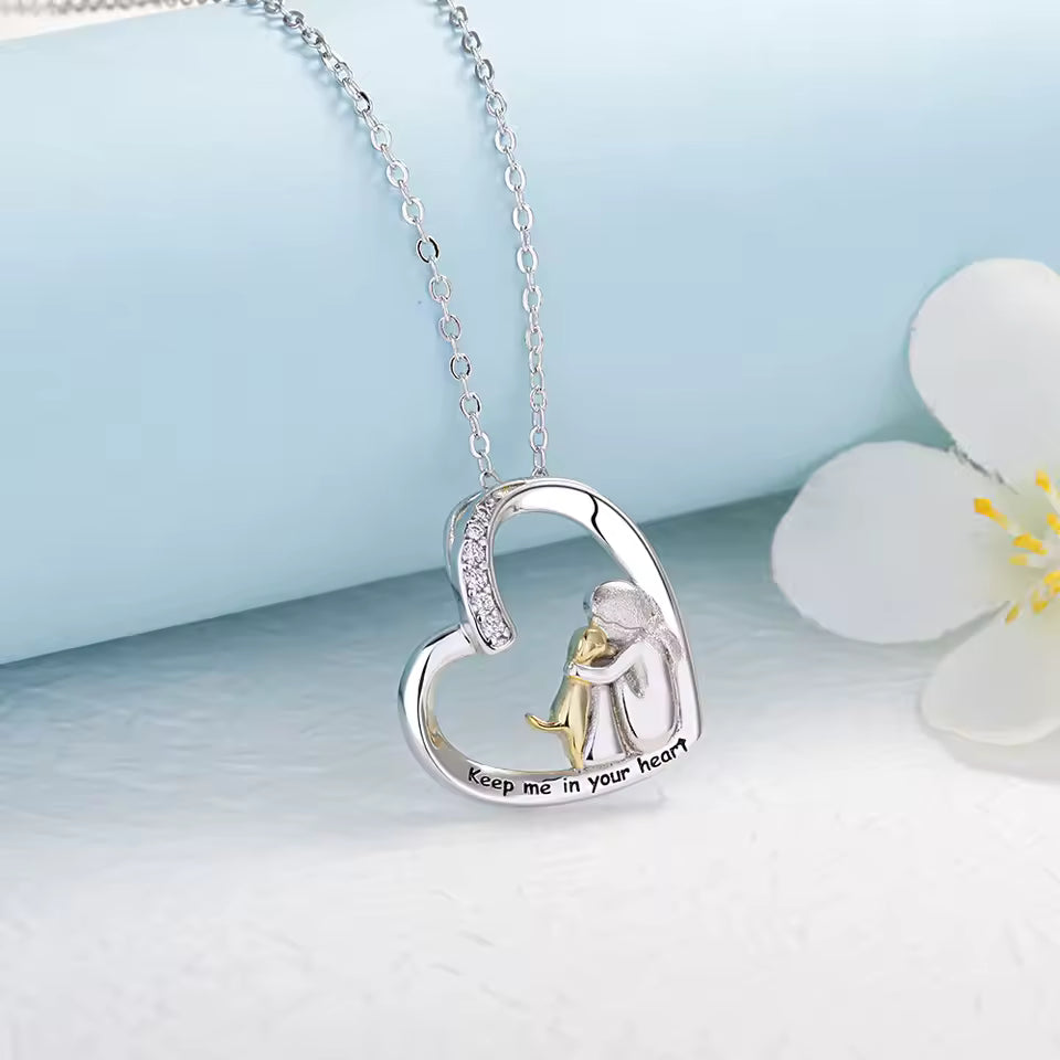 Waverly | Dog Embrace Necklace