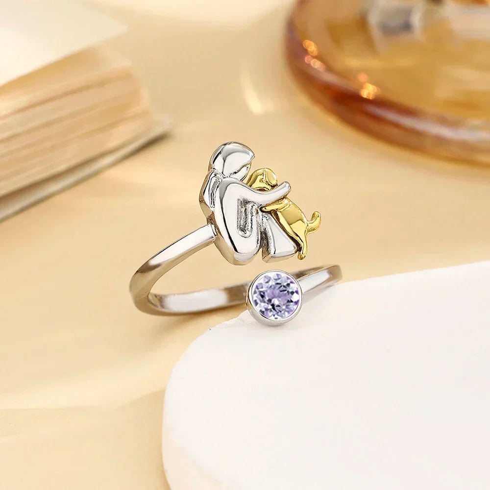 Waverly | Dog Embrace Ring