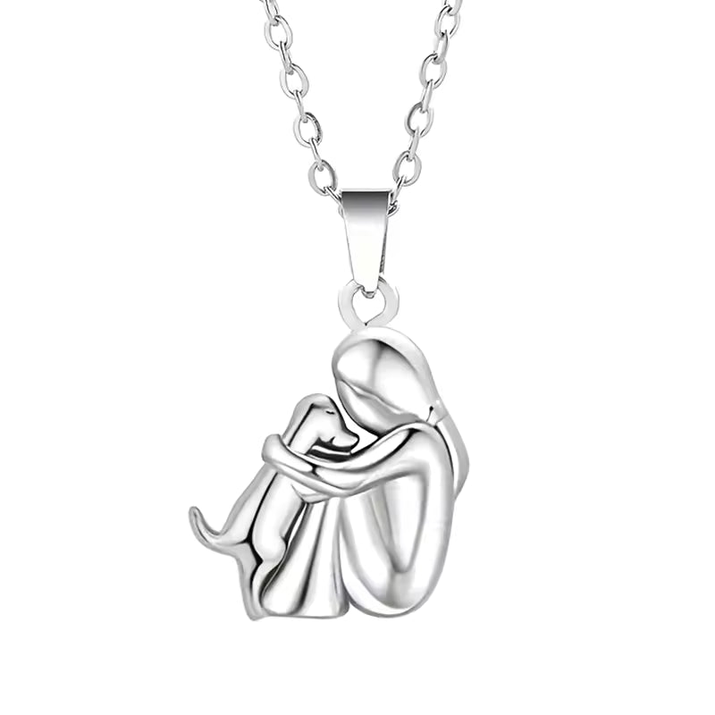 Waverly | Dog Embrace Necklace