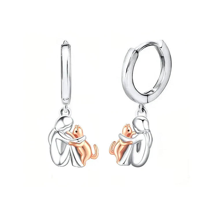 Waverly | Cat Embrace Earring (Round Closure)