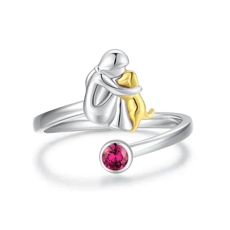 Waverly | Dog Embrace Ring