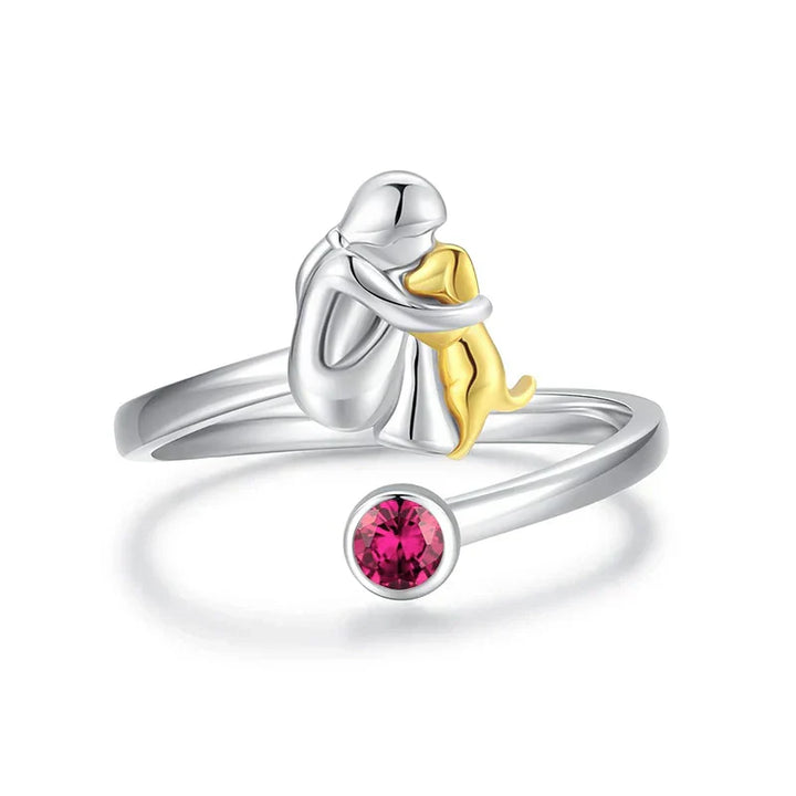 Waverly | Dog Embrace Ring