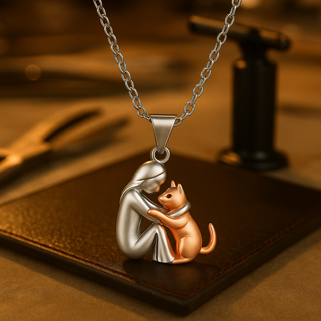 Waverly | Cat Embrace Necklace