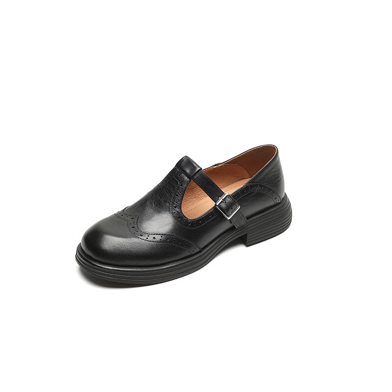 Talvanna | Elegant Everyday Leather Janes