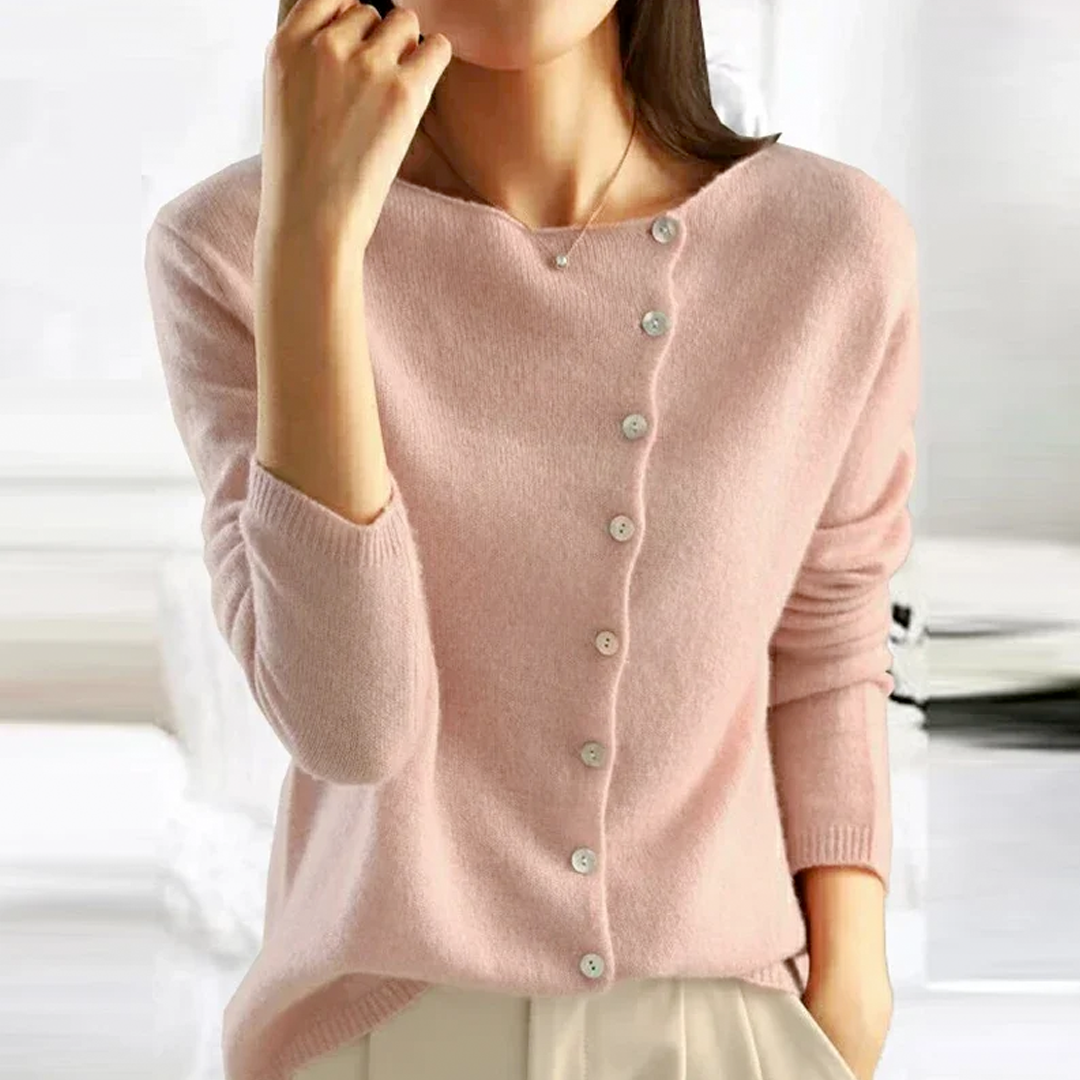 Gia - Elegant Buttoned Vest