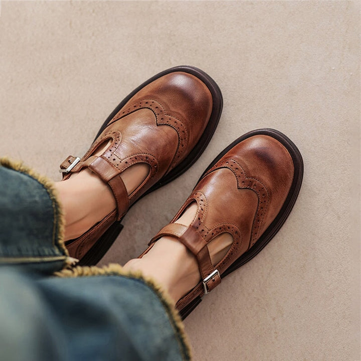 Talvanna | Elegant Everyday Leather Janes